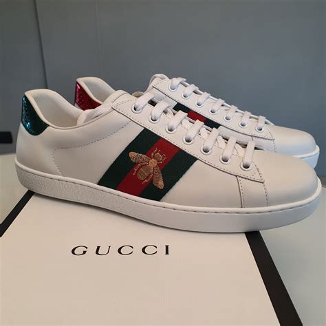 womens pink white and brown gucci sneakers|original Gucci bee sneakers.